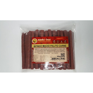 Bifinho Macio Palito - Kidelici Osso - Sabor Carne - 500g em Oferta na Shopee