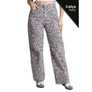 Calça Sarja Sawary Wide Leg Petit - 278645
