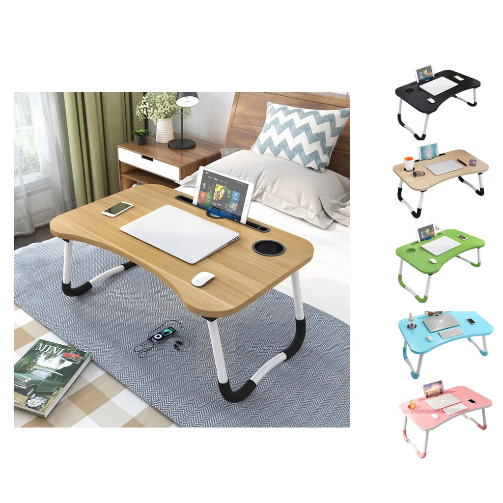 Mesa Portátil Dobrável P/ Notebook Cama Home Office Refeição