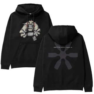 Moletom Estampa De Cachorro Streetwear Unissex Para o Frio Estampa Frente e Costas Em DTF