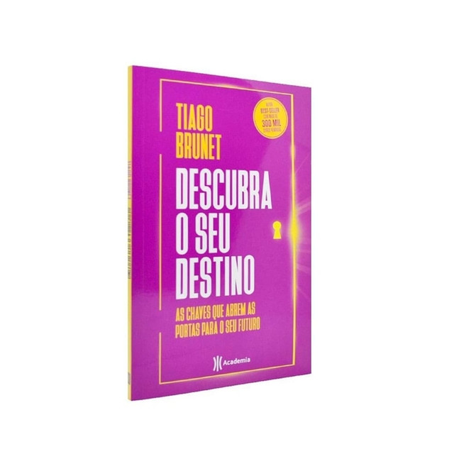 Livro Descubra O Seu Destino - Tiago Brunet | Shopee Brasil