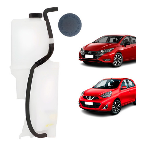 Reservatório Água Radiador Nissan March Todos Os Anos Com Ta | Shopee ...