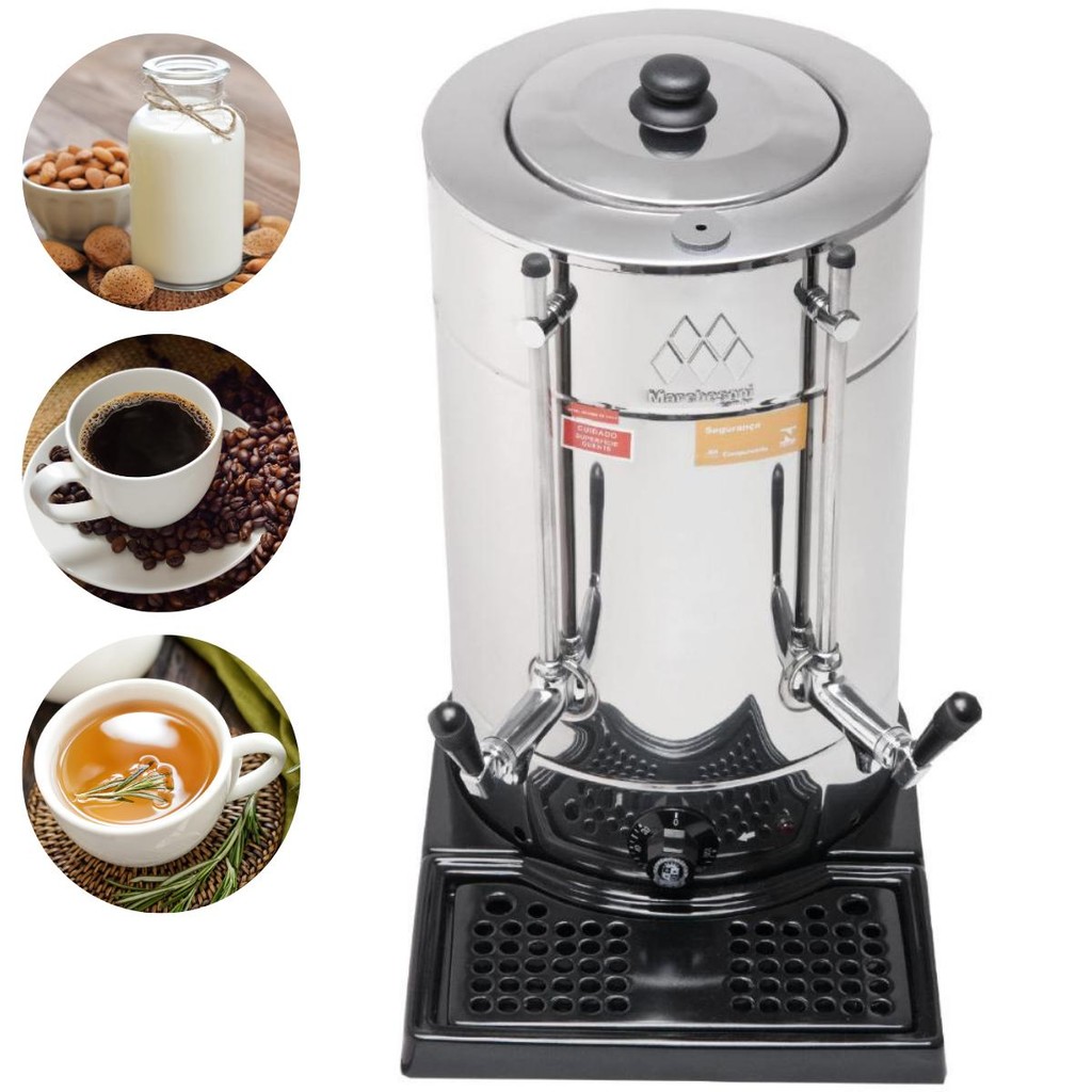 Cafeteira Elétrica Industrial 4 Litros Pingadeira Máquina de