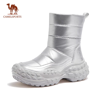 CAMEL SPORTS Botas De Neve Ao Ar Livre Proteção Contra Frio Ultraleve Sola Grossa Guarda-Chuva Pano Superior