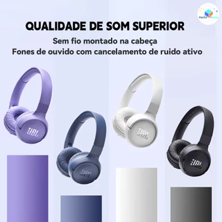 Fone de ouvido E510 , Bluetooth 5.0 , Estéreo , Micro SD , P2 , Alta Potência , Multicolorido .