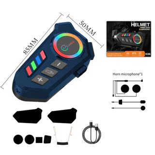 Fone de Ouvido de Capacete Moto Bluetrooth Controle De Voz em Oferta na Shopee