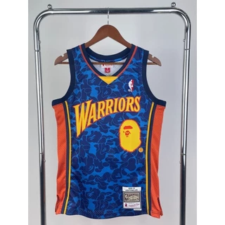 Boné x M & N United Jersey: Warriors Ape cabeça de verão americano coletes sem mangas Jersey NBA
