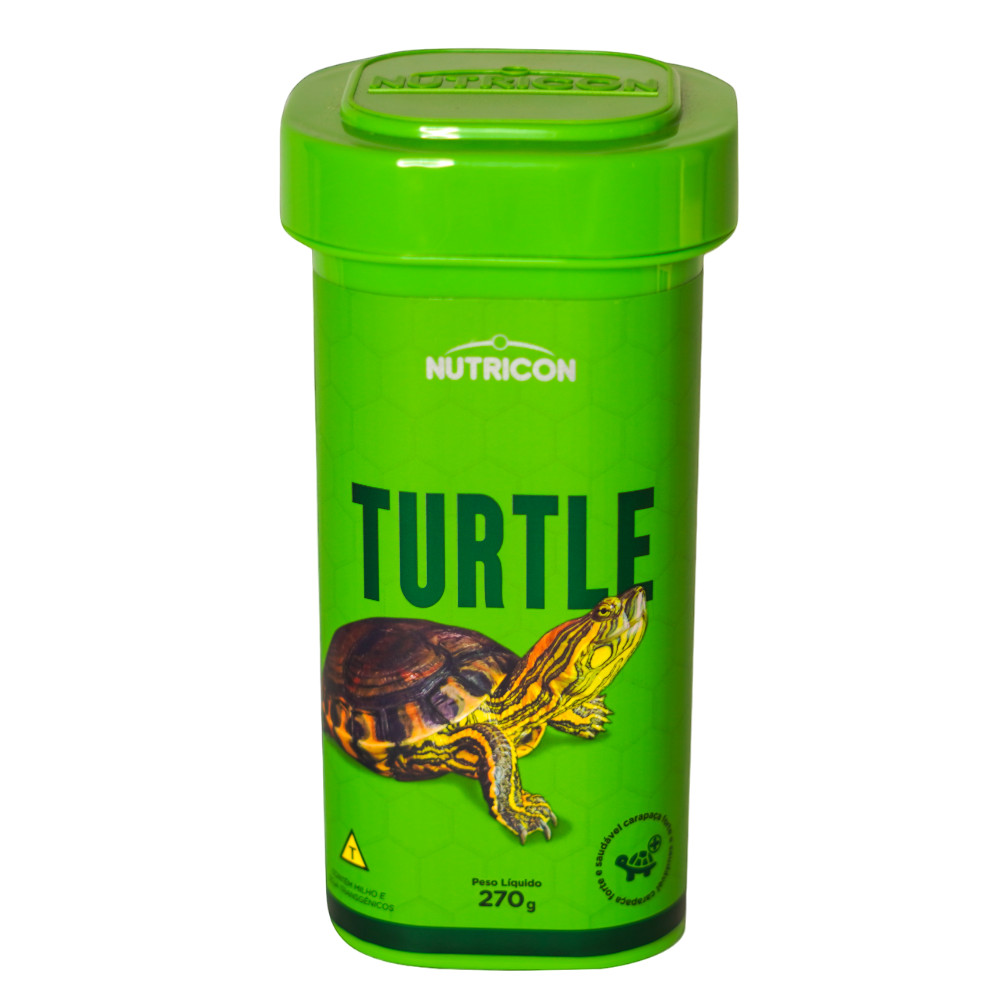RACAO PARA TARTARUGA TURTLE 270G NUTRICON
