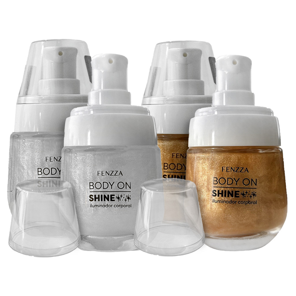Fenzza Iluminador Corporal Body On Shine 40g Brilho Intenso Pele ...
