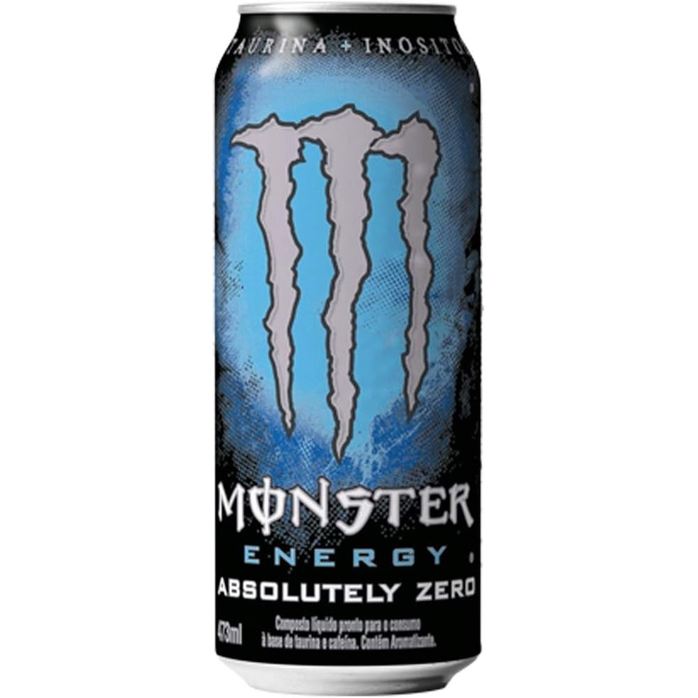 Energético Diet Monster Absolutely Zero Lata 473ml | Shopee Brasil