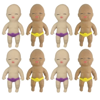 Brinquedo Infantil 8 Bebe Espreme Aperta Estica Divertido Sortido Castela