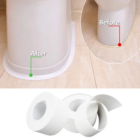 KIT 1 2 3 Fita Selante De Pvc À Prova D 'Água Para Cozinha Banheiro Banheira