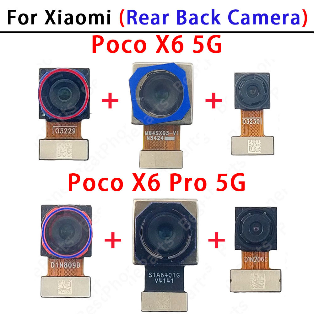 Câmera Traseira Original Para Xiaomi Poco X6 Pro 5g PocoX6 PocoX6Pro ...