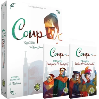 Combo Coup + Expansões Bufão Burocrata e Burgues Benfeitor