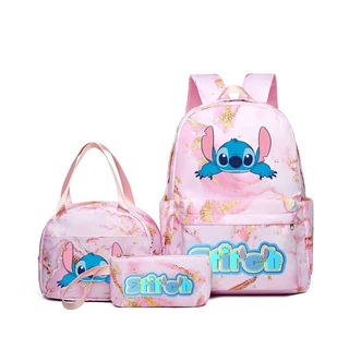 2024 Novo Estilo Mochila Escolar De Três Peças impermeável Água Conjunto De Primária