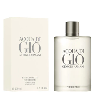 Acqua Di Giò Pour Homme Masculino EDT 200ml Selo Adipec