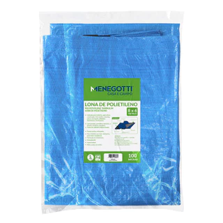 Lona de Polietileno MLA 8x6m Micra 100 Azul em Oferta na Shopee