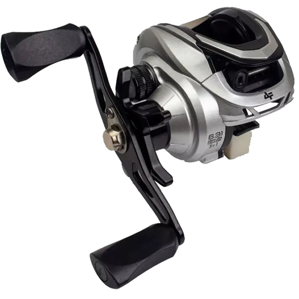 Carretilha S22 Albatroz Prata Drag 7kg Direita Lançamento