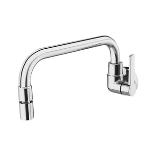 Misturador Cozinha Parede Bica Baixa Gali Cromado em Oferta na Shopee