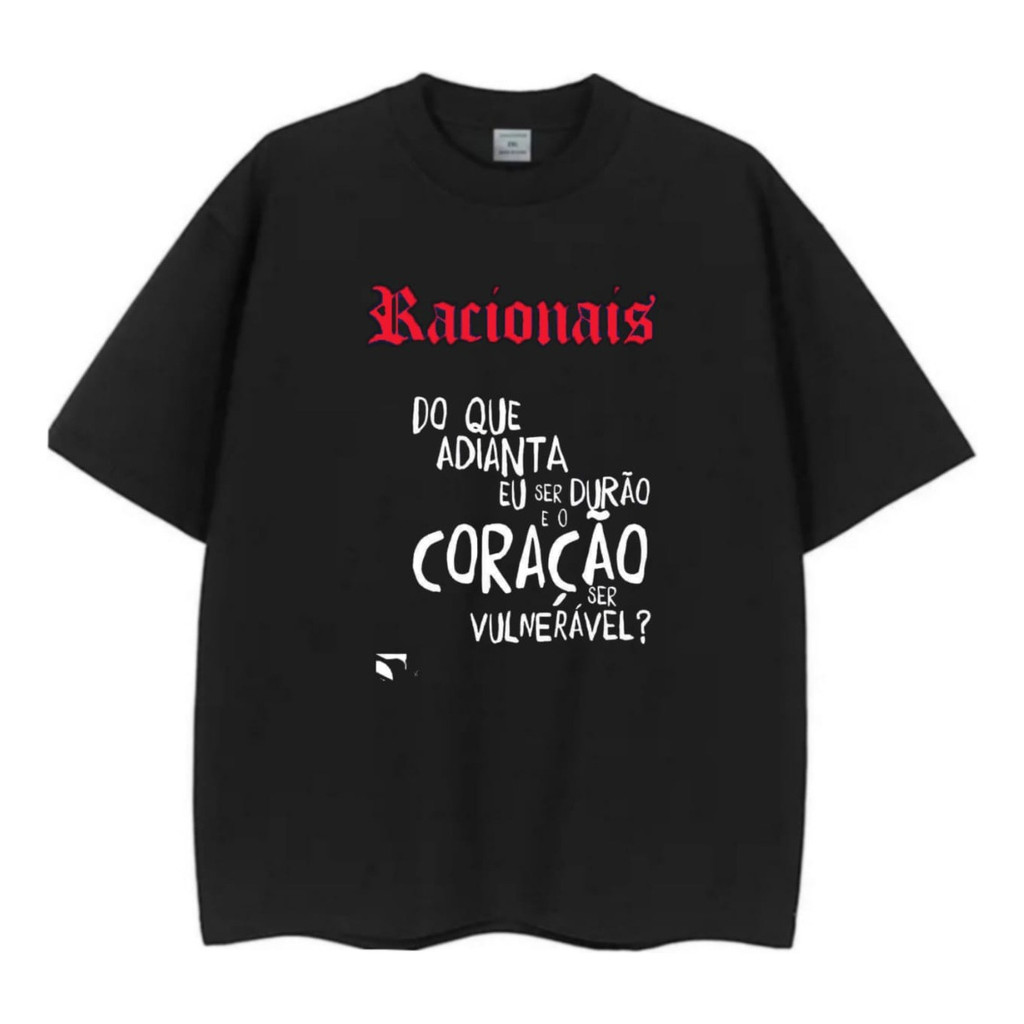 Camiseta Plus G1-g5 Oversized Streetwear Rap Racionais Mc 06