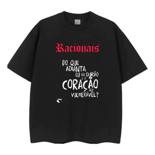 Camiseta Plus G1-g5 Oversized Streetwear Rap Racionais Mc 06