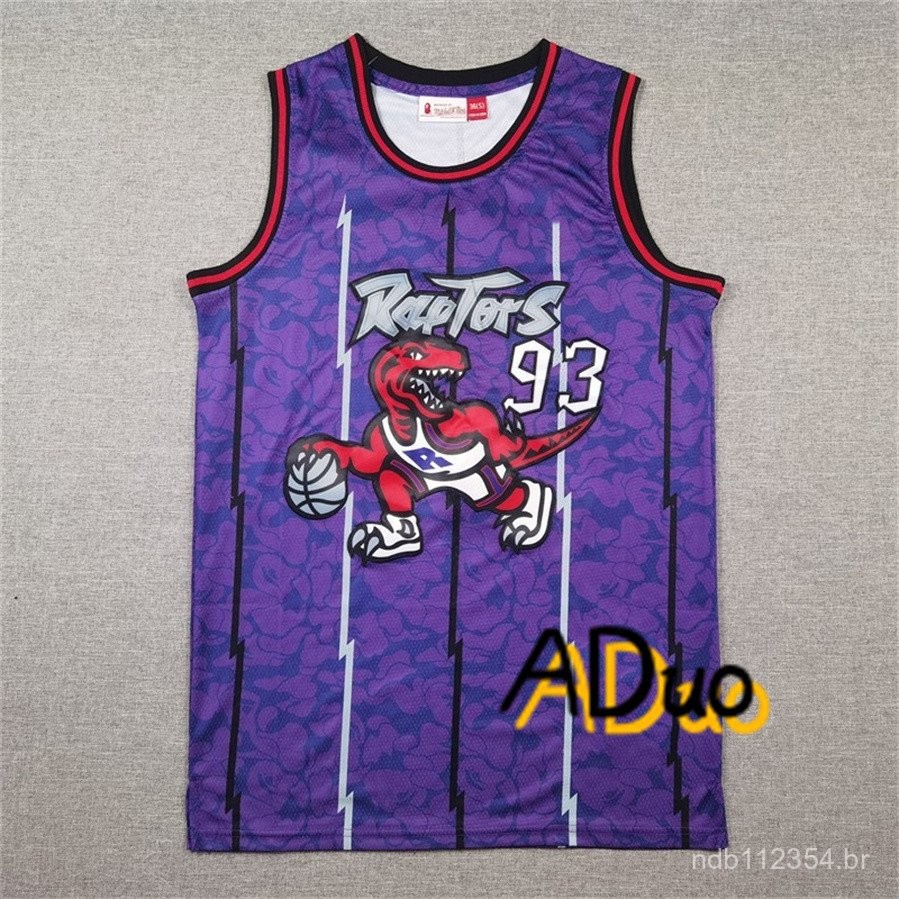 Camisa Basquete Masculina BAPE 1998-99 Regata roxo Masculina jersey