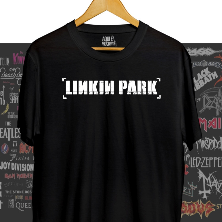 Camiseta Camisa Linkin Park New Metal Camisa