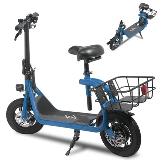 Veículo Elétrico Bicicleta Elétrica Scooter Elétrica 120Kg 450W Com Cesto e Bluetooth em Oferta na Shopee