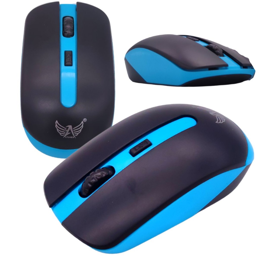 Mouse Sem Fio Usb Barato Notebook Computador Pc Altomex | Shopee Brasil