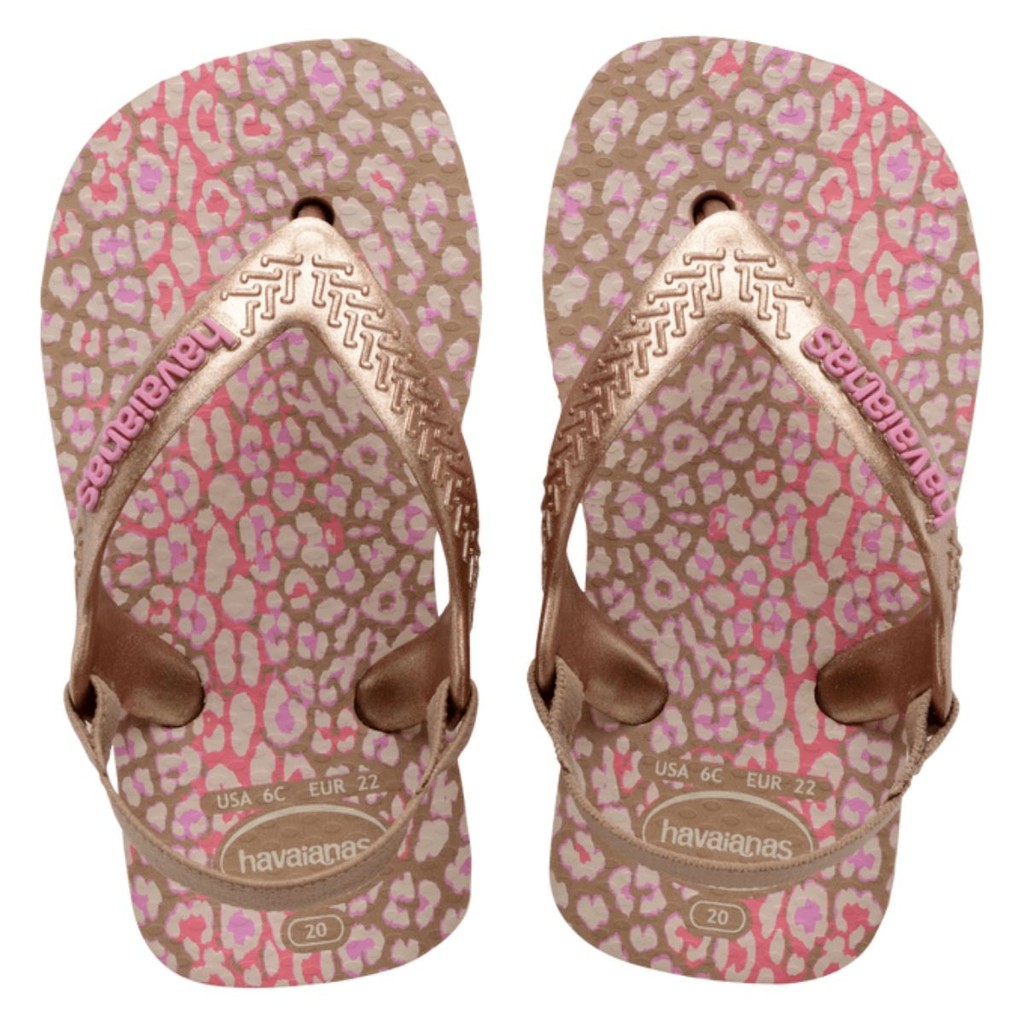 Havaianas Top Animals (Mini Me) - Tongues Fille Enfant, Caoutchouc Brésilien Iconique Et Fun