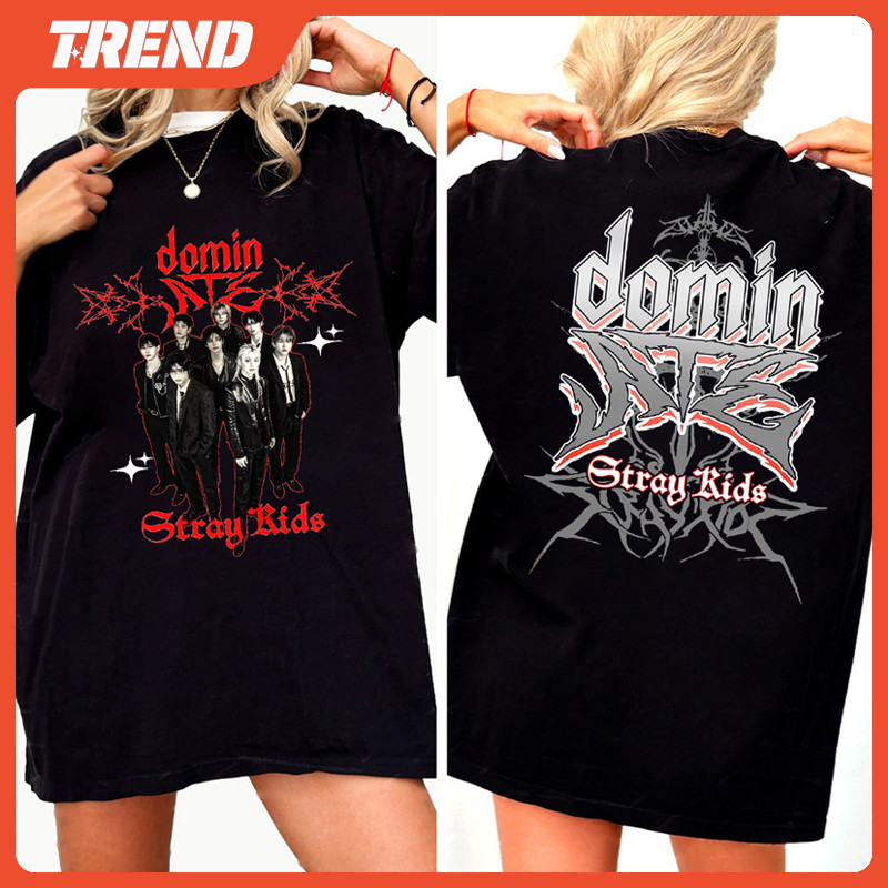 T-shirt Sportiva SKZ Karma A Maniche Corte E Scollo A V, In Poliestere Traspirante, Taglie XXS-6XL, Unisex, Per Outdoor E Streetwear