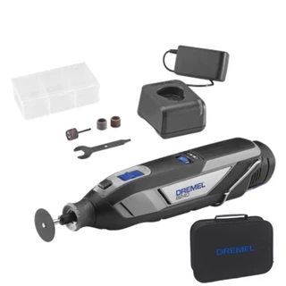 Retifica Série 8240 Bateria 12V MAX Bivolt 110/220V Com Bolsa e 5 Acessórios DREMEL
