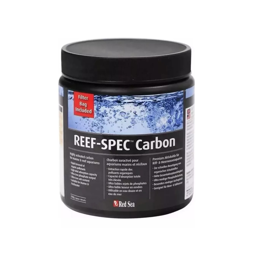 Red Sea REEF-SPEC Kohlenstoff 500 Ml – Hochaktiviert, Für Meeres- & Riffaquarien