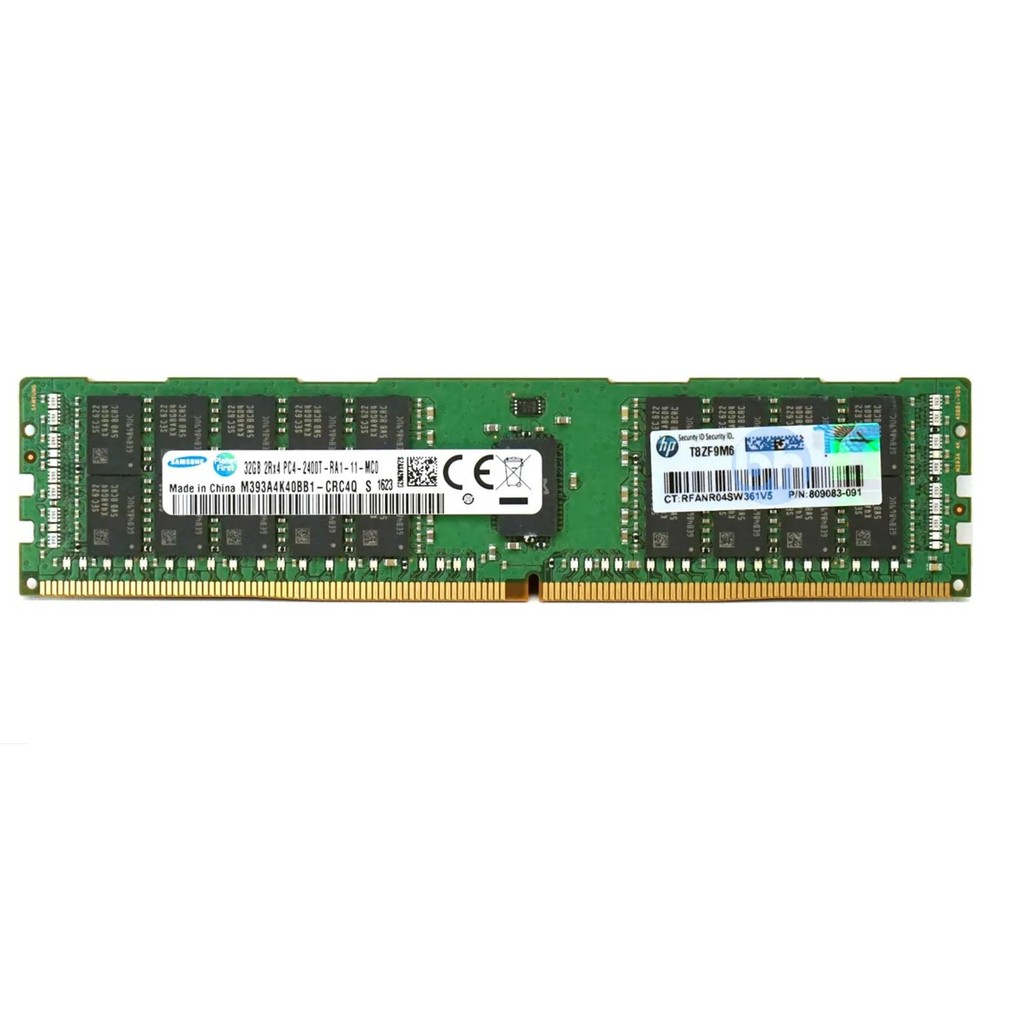 Memória para Servidor: HPE 809083-091: 32GB DDR4 2400MHz ECC Rdimm