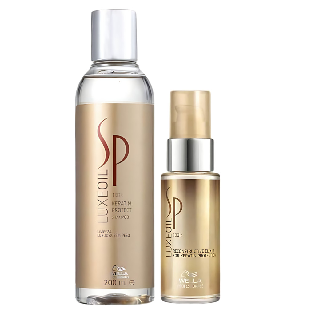 Wella Sp Luxe Oil Shampoo Ml Leo Sp Luxe Ml Shopee Brasil