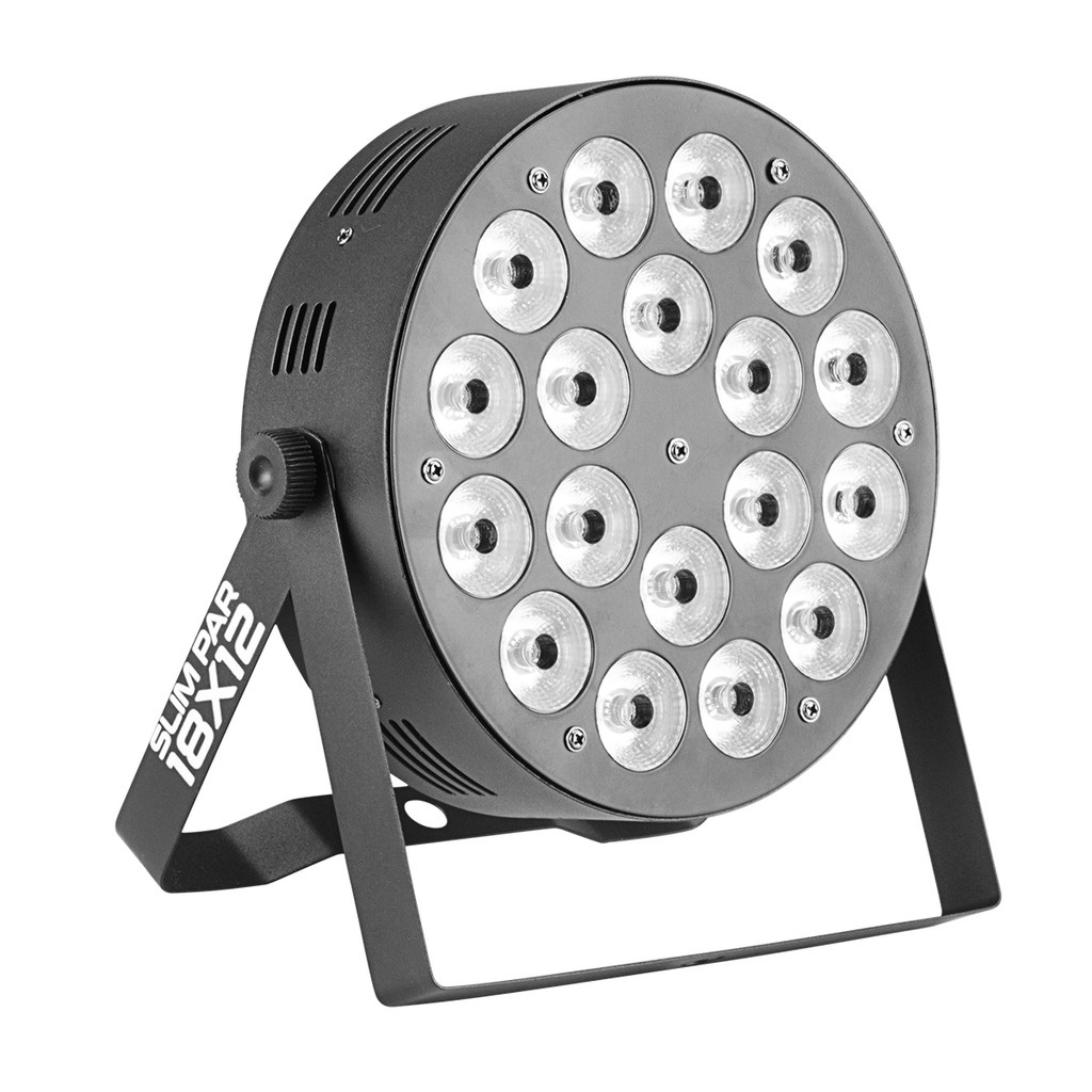 Canh O Refletor Led Par Slim Par Leds W Rgbw Com Dmx Canais