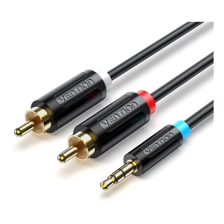 Cabo P2 3.5mm Para 2 Rca Blindado Vention