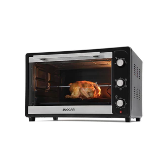 Forno Elétrico Grill De Bancada 66L C/ Espeto Giratório Suggar 220V