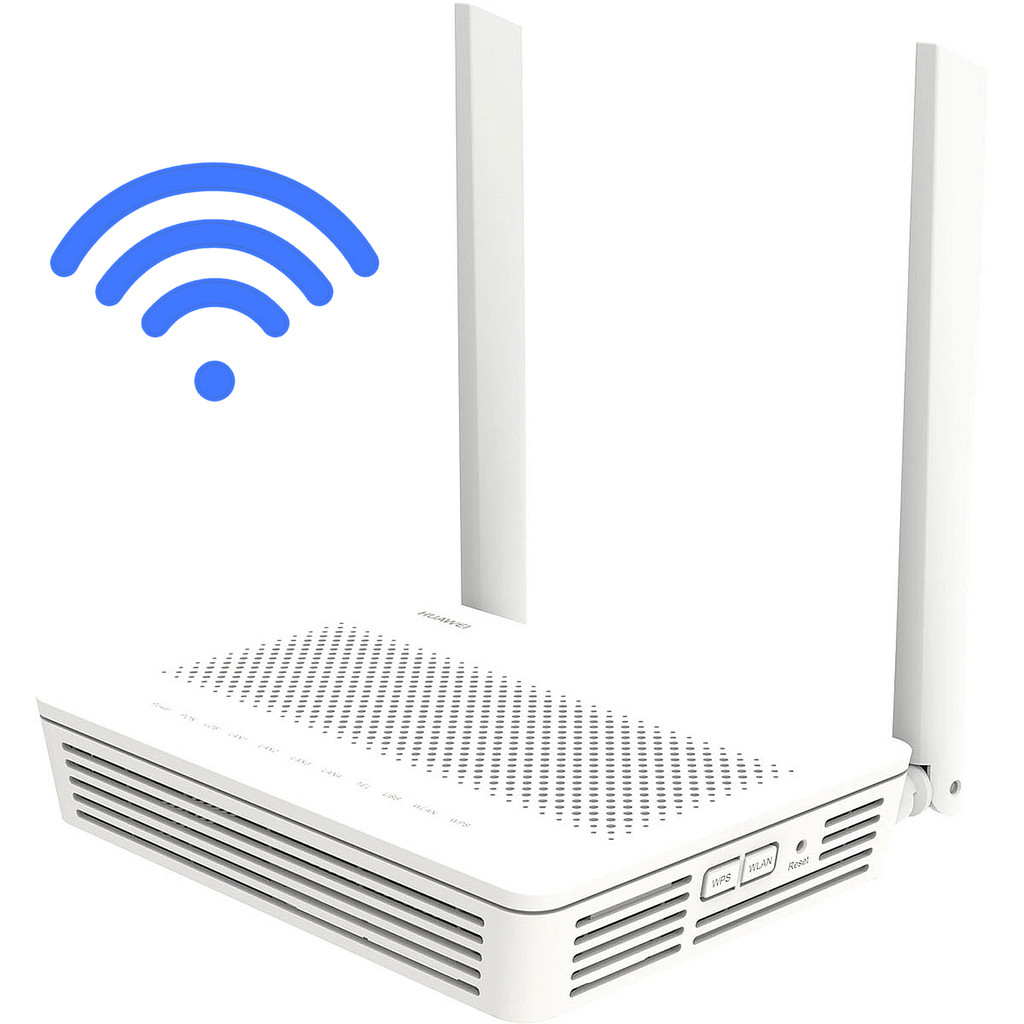 Roteador Modem Com Wifi Huawei EG8145V5 Cor Branco 2 Antenas
