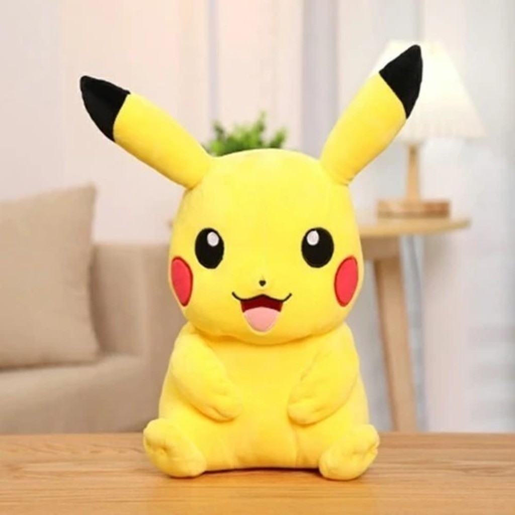 Pelúcia Pikachu Pokémon Brinquedo Picachu 20 cm Importado Presente Dia Das Crianças Natal