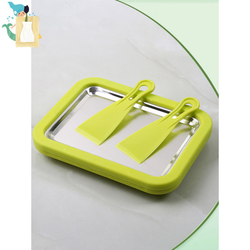 Fabricante De Rolo De Sorvete Com 2 Raspadores , Forma DIY Instantânea ...