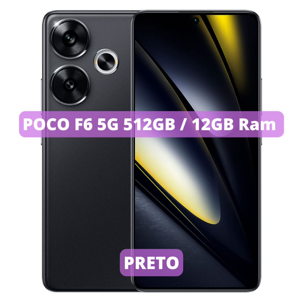 Xiaomi Poco F6 256GB 8GB - Snapdragon 8s Gen 3, Tela AMOLED