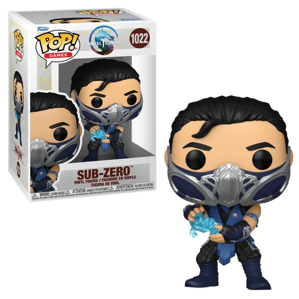 Funko Pop Mortal Kombat – Sub Zero Chase Edition N°251, Neuve