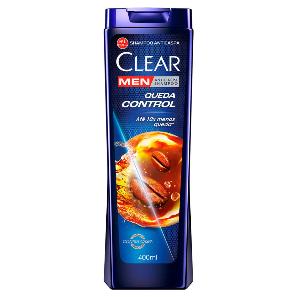 Shampoo Clear Men Queda Control 400ml