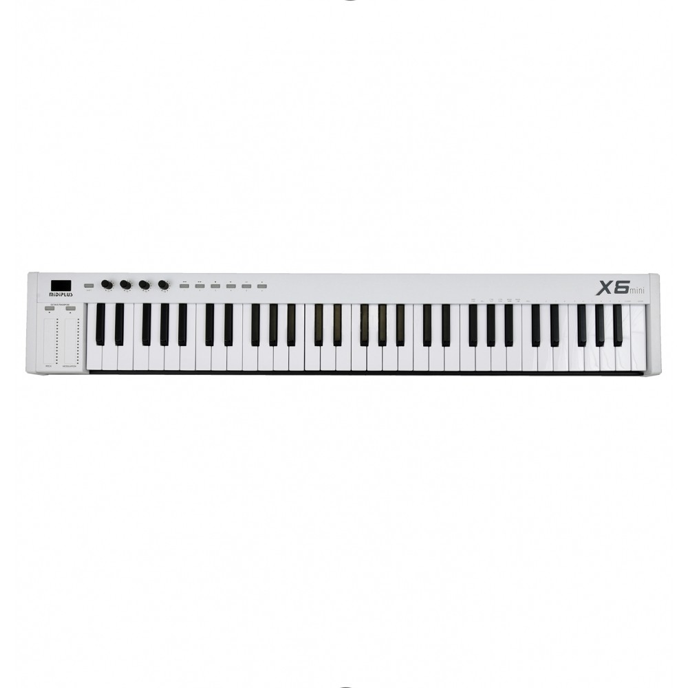 ■ amile AMW Midiplus X6 Mini Controlador Midi 61 Teclas | Shopee Brasil