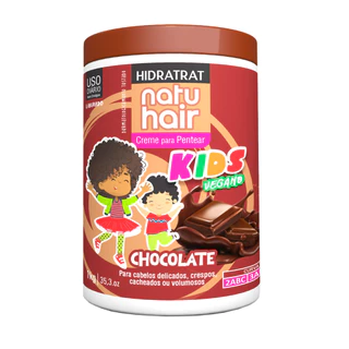 Creme Para Pentear Natuhair Hidratrat Chocolate - Kids Vegano 1kg