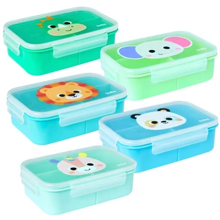 Pote Lunchbox Infantil Hermético Com Divisórias 1000Ml - Buba