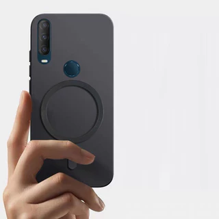 Para Philco Hit P10 Capa Protetora De Silicone TPU Macio Anti-Queda Traseira Com Adesivo Magnético