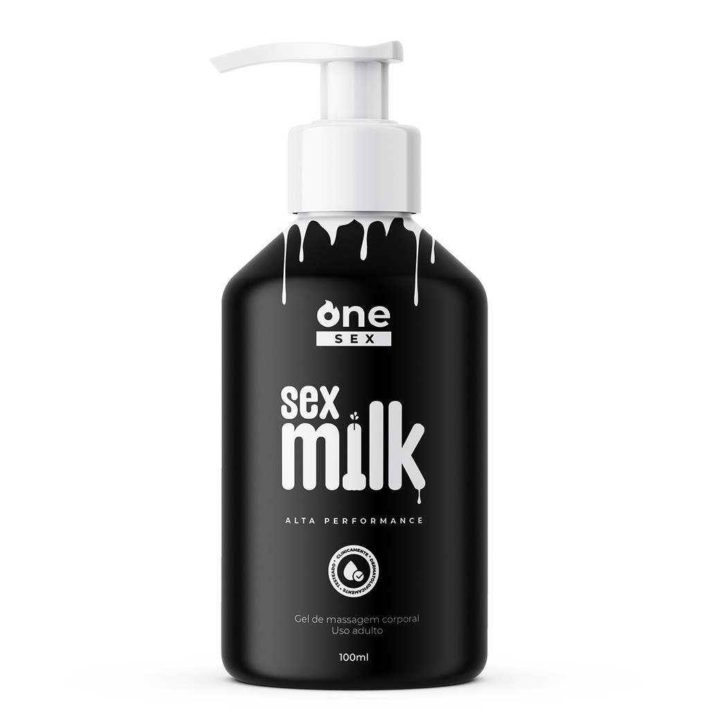Gel Lubrificante Sex Milk 100ml - One Sex Shopee Brasil
