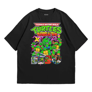 Camiseta Camisa Algodão Game Tartarugas Ninja 3